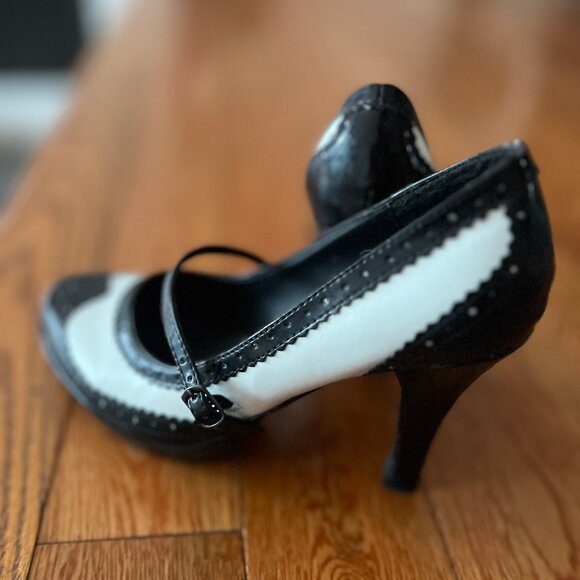 ELLIE PIN-UP GIRL Retro Shoes - Picture 1 of 7